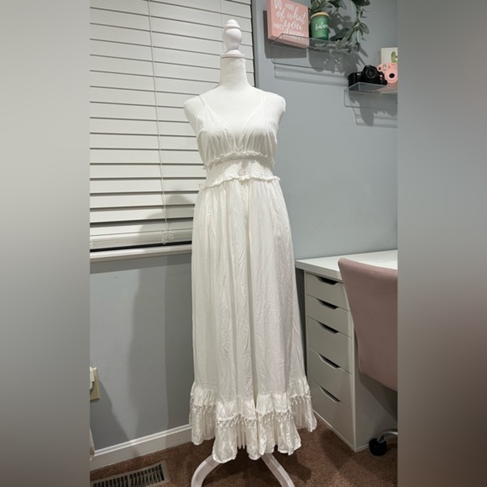 Shore Tassel Maxi Dress NWT Size S